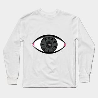 Beautiful Morse Code Eye Long Sleeve T-Shirt